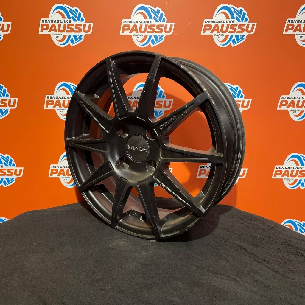 Käytetty IMAGE vannesarja 4x100 ET 17 KR 63,4 4,5x14"