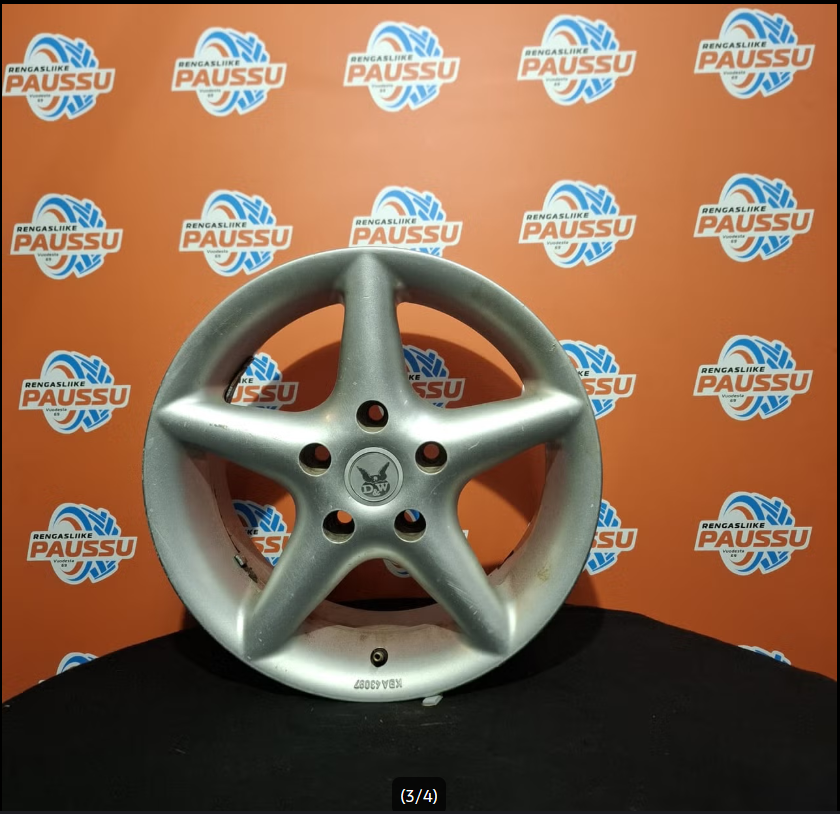 Käytetty vannesarja 15"