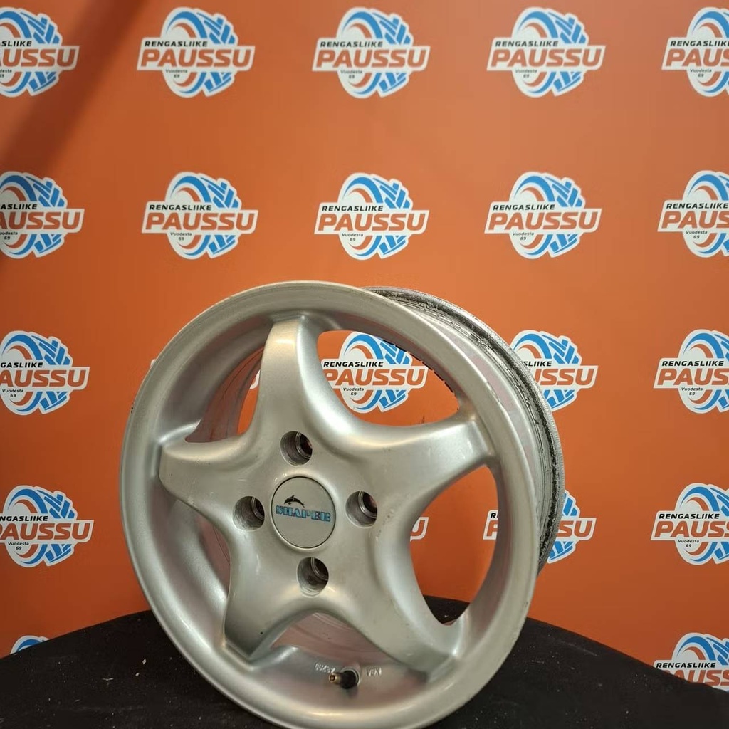 Käytetty SHAPER vannesarja 4x108 ET 38 KR 72,5 6x14"