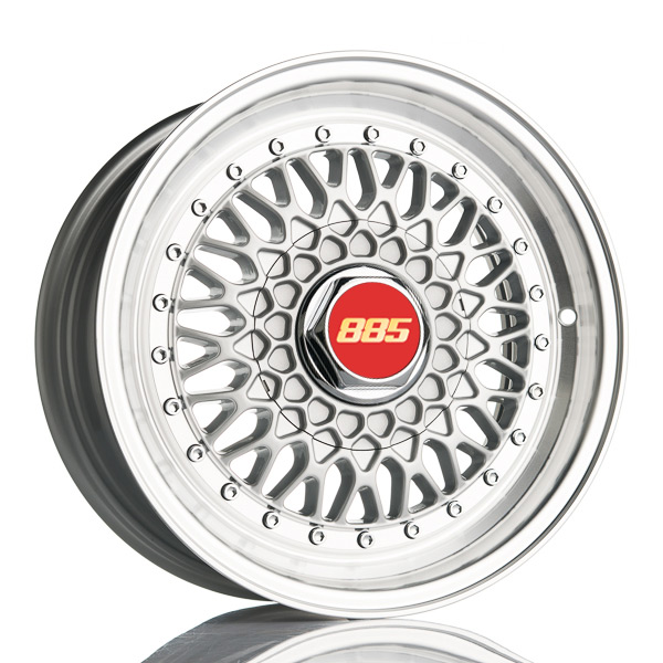 885 CLASSIC RS SILVER 8.5x16 4/108 ET20 CB65.1