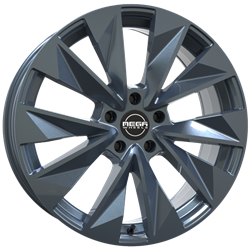 MEGA WHEELS ZENITH ANTHRACITE GREY 8.5x19 5/112 ET35 CB66.6