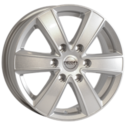 MEGA WHEELS HERCULES 6 SILVER 8x18 6/139.7 ET26 CB110
