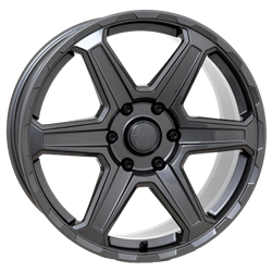 IMAGE GRAVEL ANTHRACITE GREY 7x16 6/139.7 ET25 CB110.1