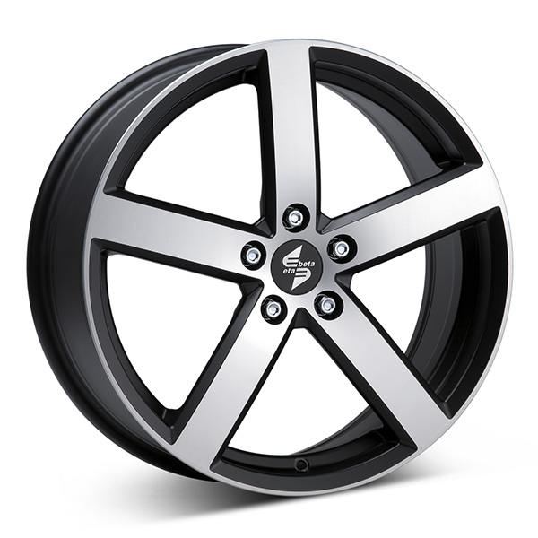 ETA BETA EROS M.BLK/POL 7.5x17 5/108 ET44 CB67.1