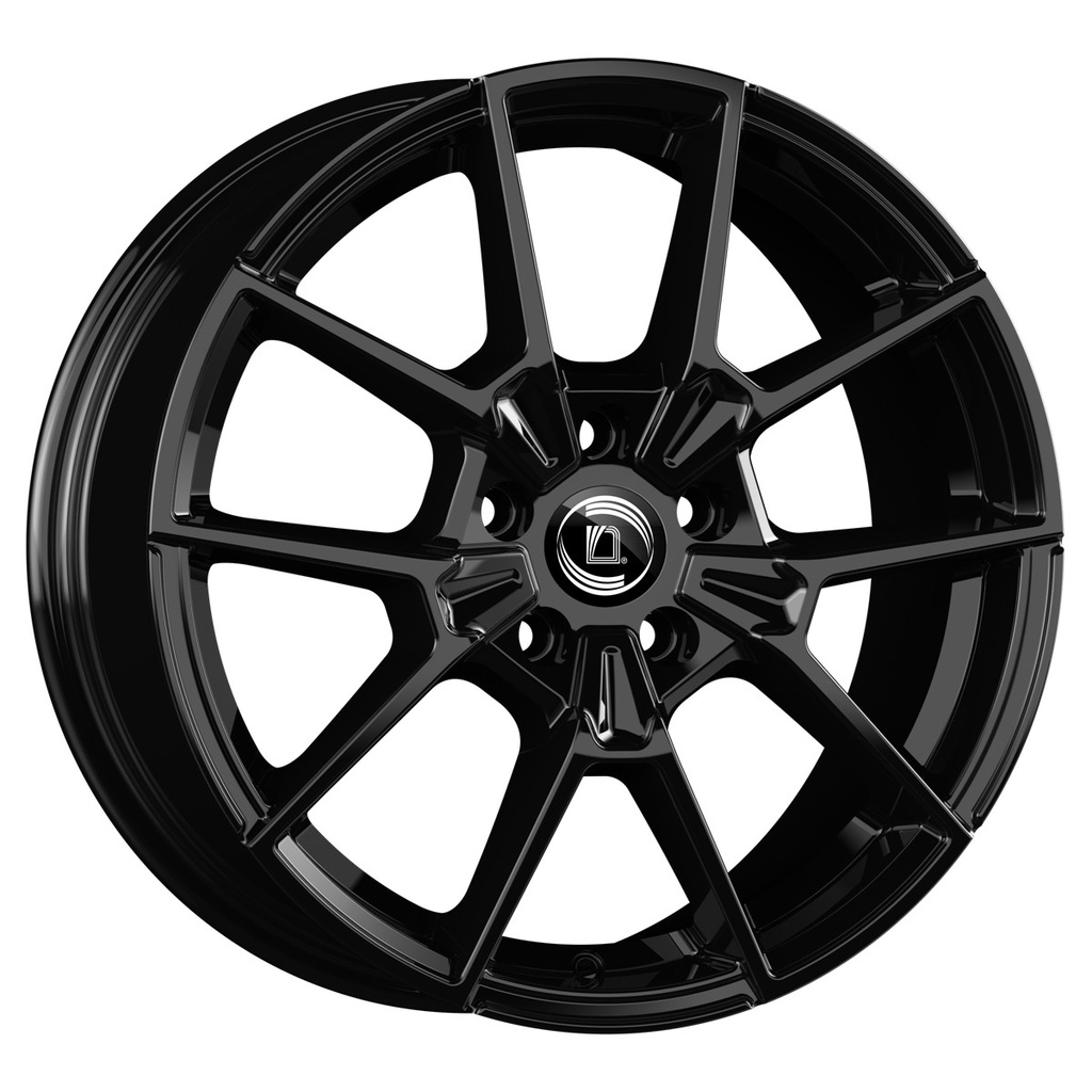 DIEWE NEVE GLOSSY BLACK 6.5x16 4/100 ET35 CB73.1