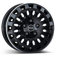 MAK OVERLAND GLOSS BLACK M.RING 6.5x16 5/114.3 ET45 CB66.1
