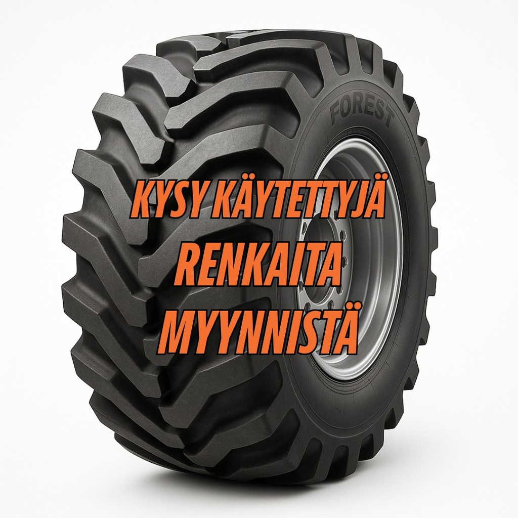 600/55R26.5 Käytetty Metsäkonerengas