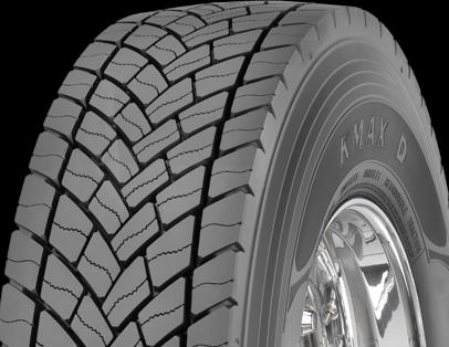 235/75R17.5 132/130M GOODYEAR KMAX D XL DRIVE REGIONAL HAUL