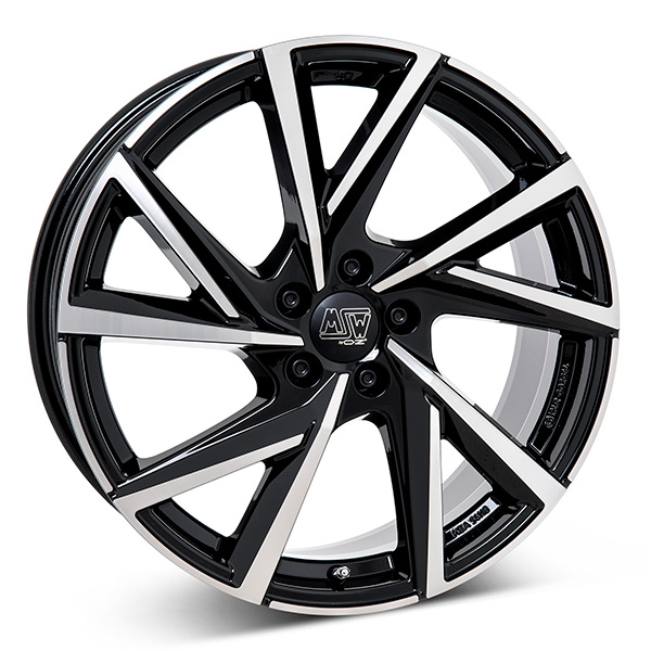 MSW 80 G.BLK/POL 7x17 4/108 ET32 CB65.1