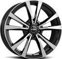 RIAL M12 DIAM BLACK POL 8x19 5/112 ET43 CB66.6
